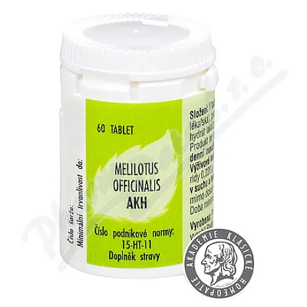 Melilotus officinalis AKH tbl.60