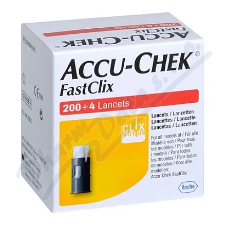 Lancety Accu-Chek Fastclix, 204 szt.
