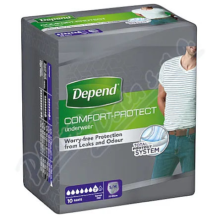 Depend Normal inkont.kalh.muži vel.S/M 10ks