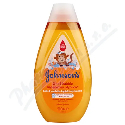 Johnsons Bubble Bath & Wash Gel 2w1 500ml