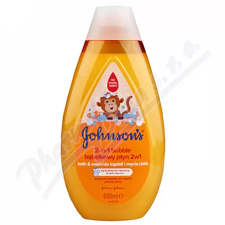 JOHNSONS bublinková koupel&mycí gel 2v1 500ml