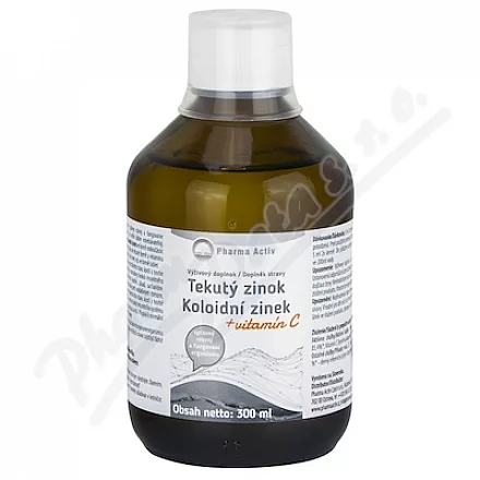 Koloidní zinek + vitamín C 300ml