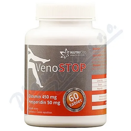 VenoSTOP Diosmin 450mg/Hesperidin 50mg tbl.60