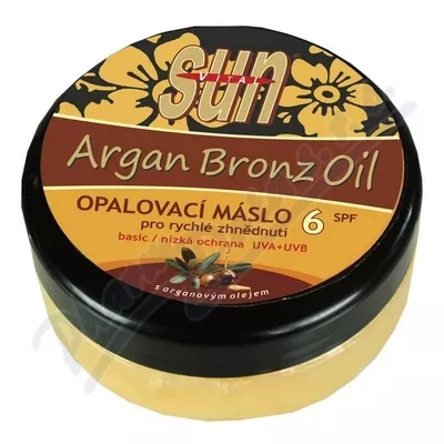 SunVital Arganové opalovací máslo SPF6 200ml