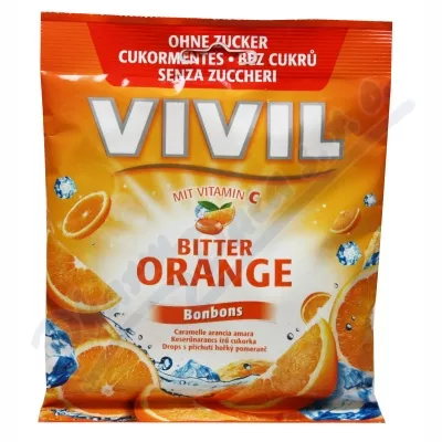 Vivil Hořký pomeranč+vit.C bez cukru 80g