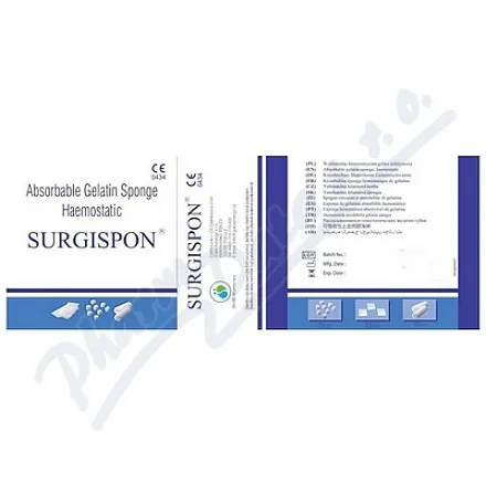 Surgispon Standard 8x5x1cm 10ks