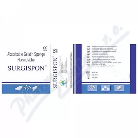 Surgispon Standard 8x5x1cm 10ks