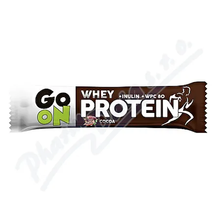 GO ON Proteinová tyčinka kakao 50g