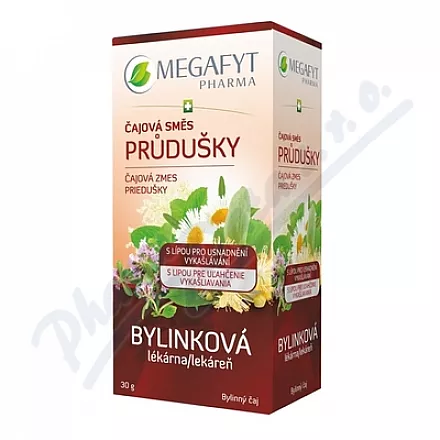 Megafyt Bylink.lékárna Čaj.směs průdušky 20x1.5g