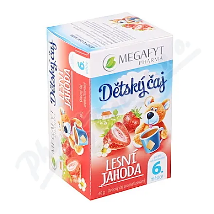 Megafyt Herbatka dla dzieci dzika truskawka 20x2g