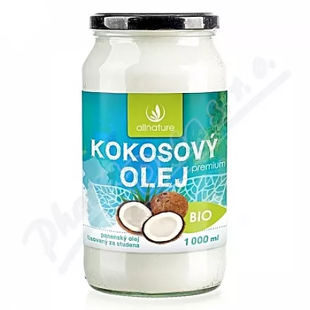 Allnature Bio Kokosový olej 1000 ml