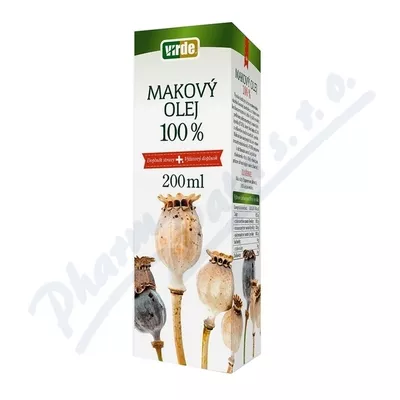 Makový olej 100% 200ml