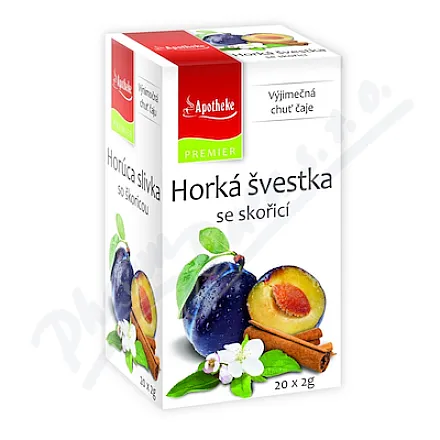Apotheke Gorąca śliwka z herbatą cynamonową 20x2g