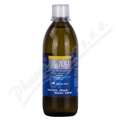 Koloidní stříbro Ag100 40ppm 500ml