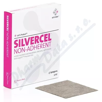 SILVERCEL NON-ADHERENT HYDRO-ALGINATE ANTIMIKROBIÁLNÍ KRYTÍ