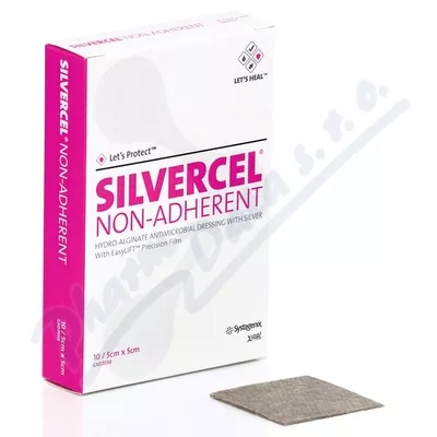 SILVERCEL NON-ADHERENT HYDRO-ALGINATE ANTIMIKROBIÁLNÍ KRYTÍ