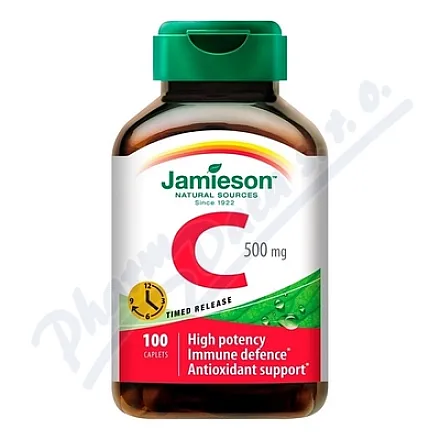 JAMIESON Witamina C 500mg o stopniowym uwalnianiu tbl.100