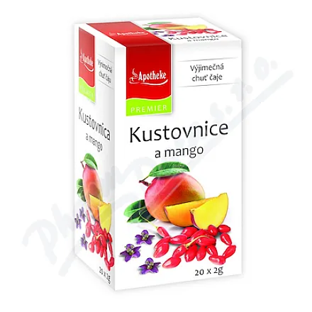 Apotheke Kustovnice a mango čaj 20x2g
