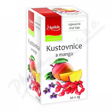 Apotheke Kustovnice a mango čaj 20x2g
