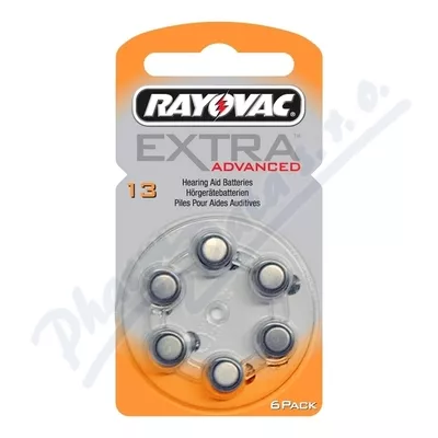 Baterie do aparatów słuchowych Rayovac Extra Adv.13 6 szt