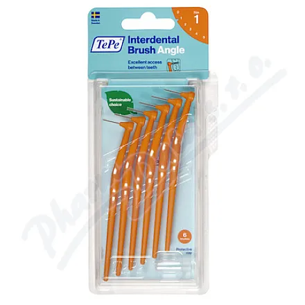 TePe Kątownik rozmiar 1 Pomarańczowy 6szt 154620