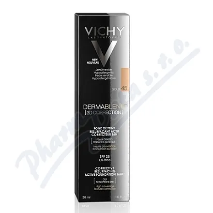 VICHY DERMABLEND 3D make-up č.45 30ml