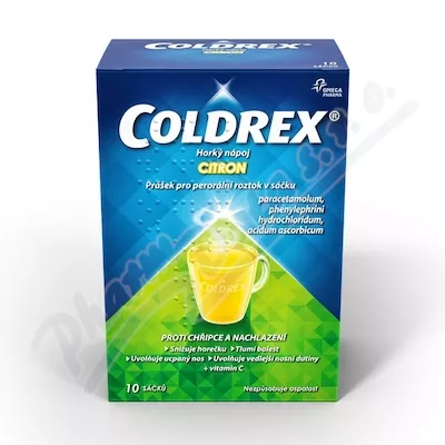 COLDREX HORKÝ NÁPOJ CITRON