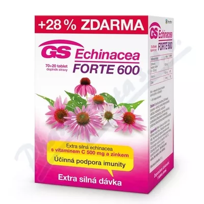 GS Echinacea Forte 600 tbl.70+20 CZ/SK
