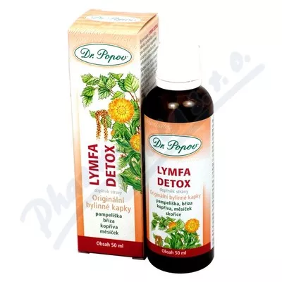 Lymfa Detox bylinné kapky Dr.Popov 50ml