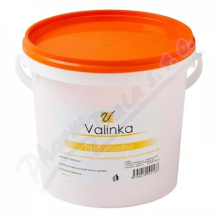 Wazelina żółta Valinka 1000ml - tělová mléka,oleje,krémy,másla,
