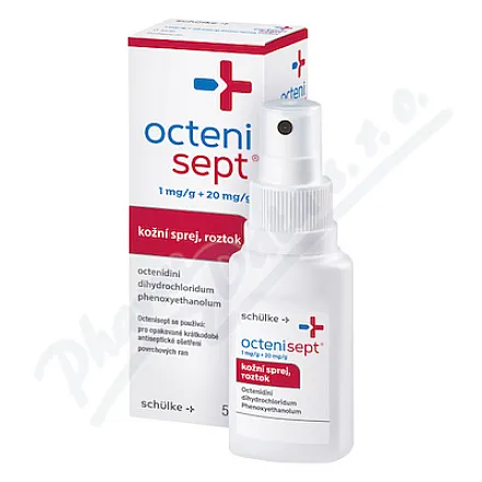 Octenisept 0,1g/100g spray na skórę 1x50ml
