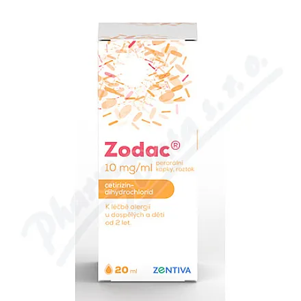Zodac gtt.10mg/ml por.gtt.sol.1x20ml II