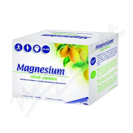 Magnesium citrát complex 30 sáčků