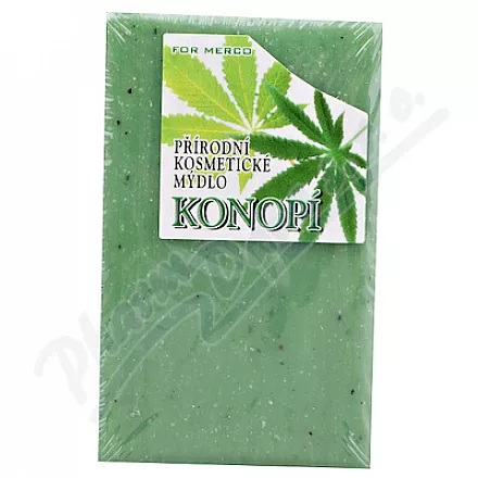Naturalne mydło kosmetyczne ros. z olejem konopnym 85 g