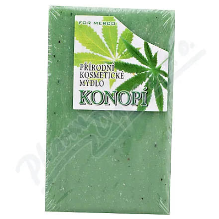 Přír. kosm. mýdlo rostl. s KONOPNÝM OLEJEM 85 g