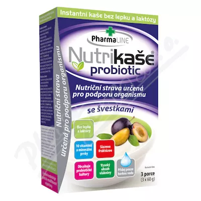 Nutrikaše probiotic se švestkami 180g (3x60g)