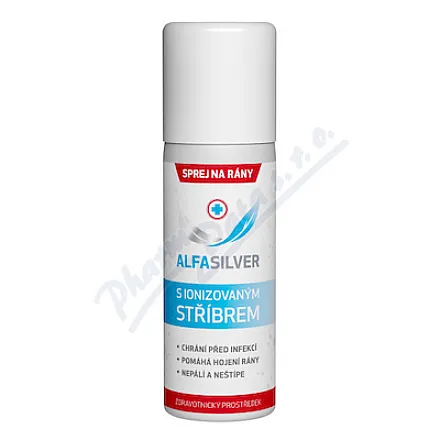 Alfasilver spray do pielęgnacji ran 125 ml