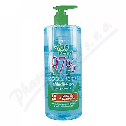 VivaPharm Aloe Vera 97% chladivý gel po opal.500ml