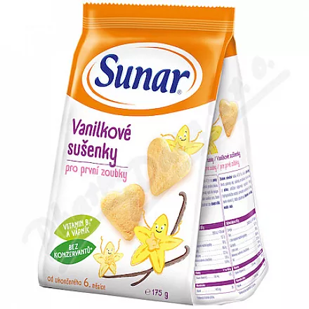 Sunar vanilkové sušenky 175g