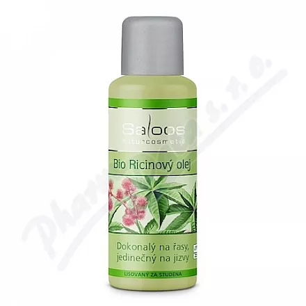 Organiczny olej rycynowy Saloos 50ml