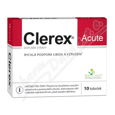 Clerex Acute 10 tobolek pro ženy