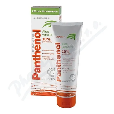 MedPharma Panthenol 10% Sens.těl.ml.200 30mlZDARMA