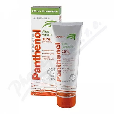 MedPharma Panthenol 10% Sens.těl.ml.200 30mlZDARMA