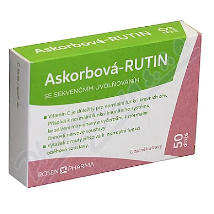 Rosen Ascorbic RUTIN drg.50