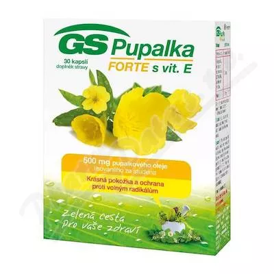 GS Pupalka Forte s vitaminem E cps.30 ČR/SK