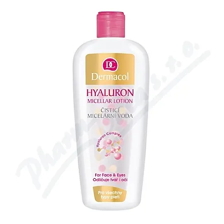 Dermacol Hyaluron Oczyszczająca woda micelarna 400ml