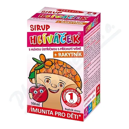 Syrop MUSHROOM z głogiem i rokitnikiem 100ml