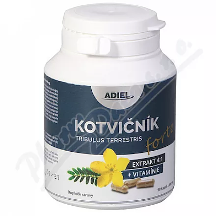 ADIEL Kotvičník forte + vitamín E cps.90