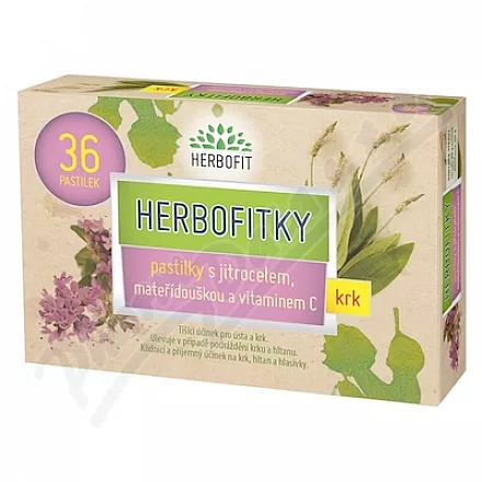 Herbofittes z babką lancetowatą i wit.C 36szt