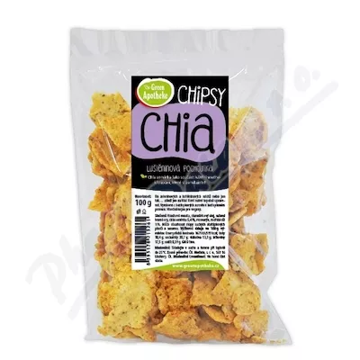 Green Apotheke Chipsy chia s rozmarýnem 100g